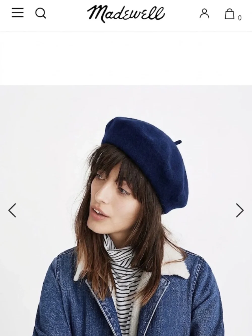 Madewell Brixton Wool Beret
